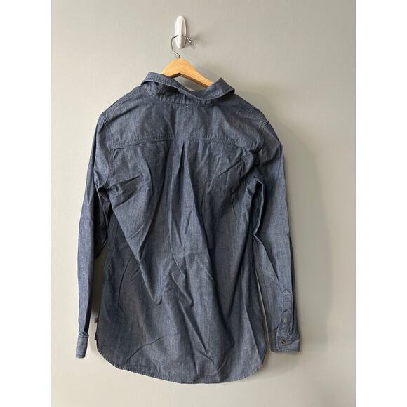 Womens Size M Carhartt Denim Tunic Shirt - Picture 3 of 6